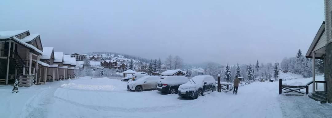 Whiteberry Hotel Bukovel Dış mekan fotoğraf