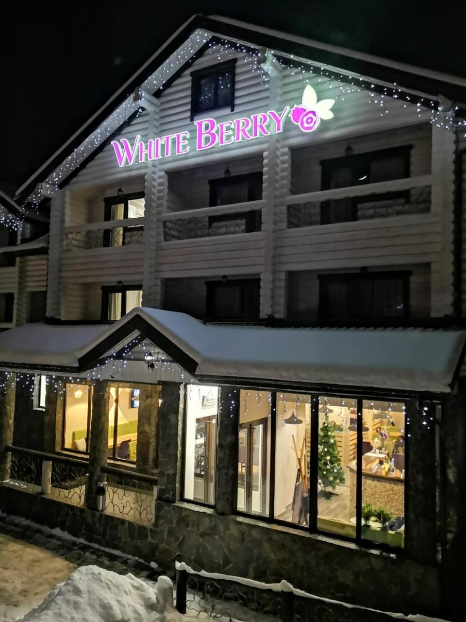 Whiteberry Hotel Bukovel Dış mekan fotoğraf