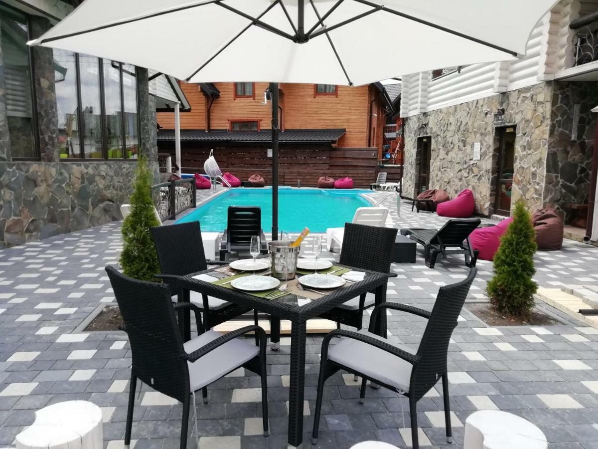 Whiteberry Hotel Bukovel Dış mekan fotoğraf